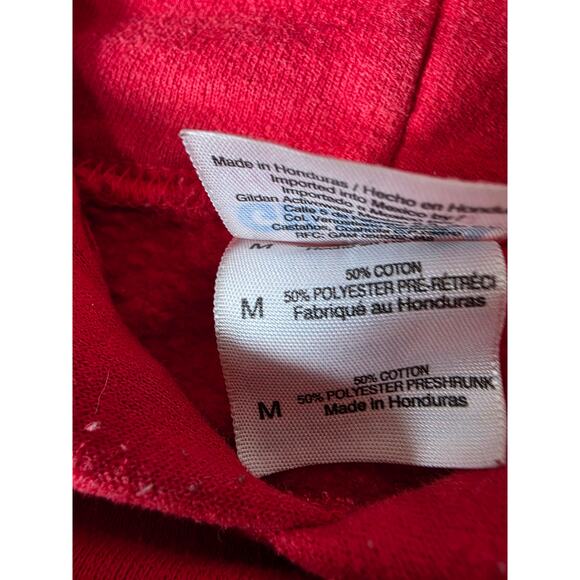 BRECKENRIDGE COLORADO Red Fade Ski Patrol Pullover Hoodie SZ M - Picture 5 of 7